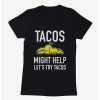 Cartoons It's Happy Bunny Tacos Might Help Womens T-Shirt -BoxLunch Sales Store 20539067 hi