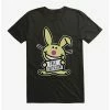 Cartoons It's Happy Bunny Free Criticism T-Shirt -BoxLunch Sales Store 20539336 hi
