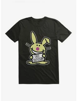 Cartoons It's Happy Bunny Free Criticism T-Shirt