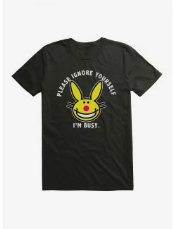Cartoons It's Happy Bunny Ignore Yourself T-Shirt