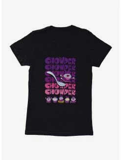 Cartoons Cartoon Network Chowder Purple Hues Womens T-Shirt