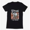 Cartoons I Am Weasel Baboon Womens T-Shirt -BoxLunch Sales Store 20552385 hi