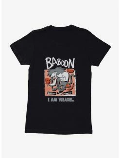 Cartoons I Am Weasel Baboon Womens T-Shirt